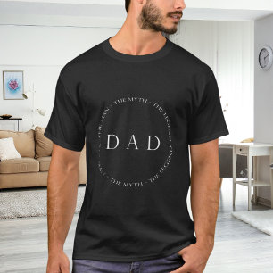 Camiseta lenda do mito do pai
