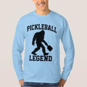 Camiseta Lenda do Pickleball Bigfoot Engraçado