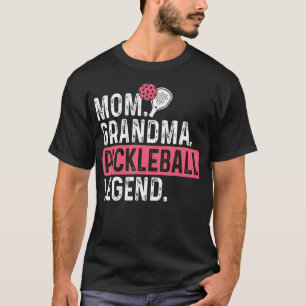 Camiseta Lenda do Pickleball da Mamãe e da Vovó Jogadora Ca