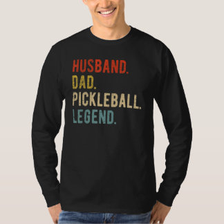 Camiseta Lenda do Pickleball do Marido Pai do Dia dos Pais