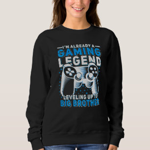 Camiseta Lenda dos Jogos Subindo de Nível para Irmão Mais V