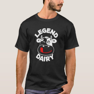 Camiseta Lenda Fazendeiro Leiteiro Piada Vaca 1