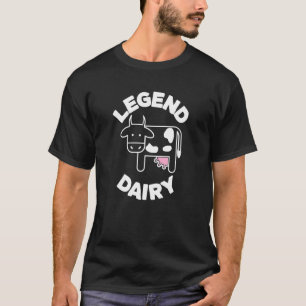 Camiseta Lenda Fazendeiro Leiteiro Piada Vaca 1