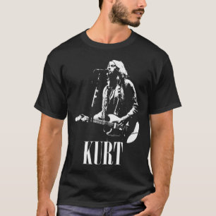 Camiseta Lenda Grunge Rock - Estêncil Branco