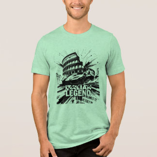 Camiseta Lenda Italiana Coliseu e Super Carro