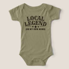 Camiseta Lenda Local (Na Minha Própria Mente) Gráfico Weste