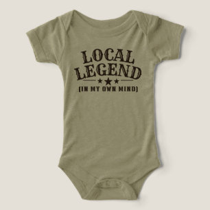 Camiseta Lenda Local (Na Minha Própria Mente) Gráfico Weste