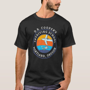 Camiseta Lenda Urbana Críptica da Escola de Paraquedismo D