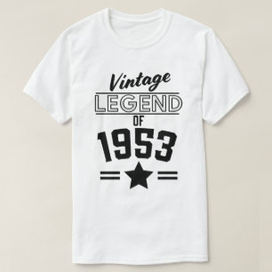 Camiseta Lenda Vintage de 1953