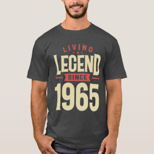 Camiseta Lenda viva desde 1965 58º aniversário