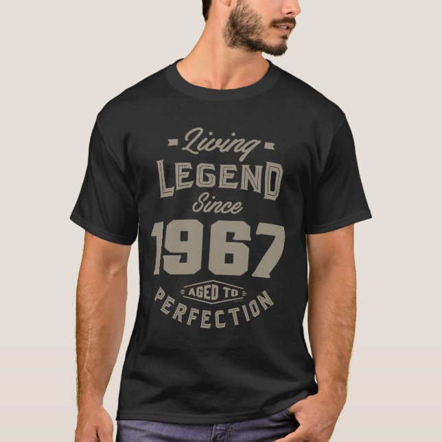 Camiseta Lenda viva desde 1967 (Frente)