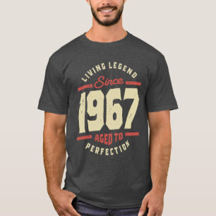 Camiseta Lenda viva desde 1967 56º aniversário