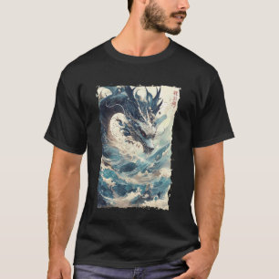 Camiseta Lenda Yokai Dragão Japonês Tatuagem Mito