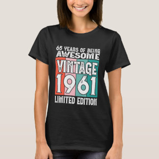 Camiseta Lendário desde 1961 Edição Limitada de Aniversário