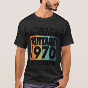 Camiseta Lendário desde 1970 Edição Limitada 56º Aniversári