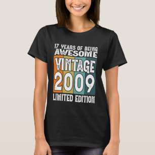 Camiseta Lendário desde 2009 Edição Limitada 17º Aniversári