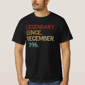 Camiseta Lendário desde dezembro de 1996
