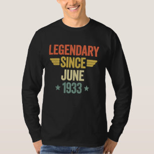 Camiseta Lendário desde junho de 1933