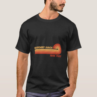 Camiseta Lendário desde junho de 1987