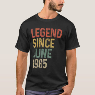 Camiseta Lendário Presentes de Aniversário de 40 anos para 