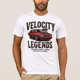 Camiseta Lendários de Velocidade Muscle Car Power Premium S