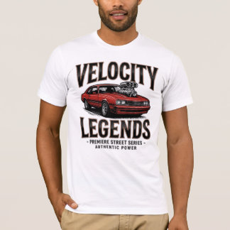 Camiseta Lendários de Velocidade Muscle Car Power Premium S