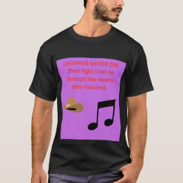 CAMISETA LENDÁRIOS NUNCA MORREM