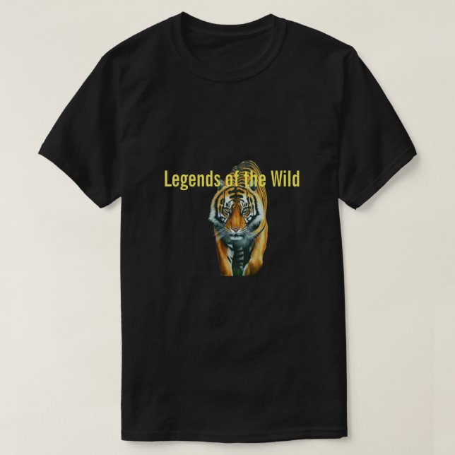 Camiseta "Lendas da Natureza" (Frente do Design)