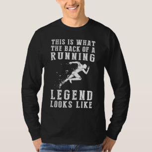 Camiseta Lendas de projeção - Ria na parte de trás de uma c