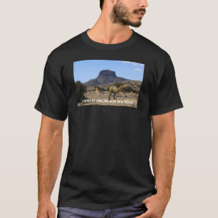 Camiseta Lendas do pico de Cabezon no Novo México
