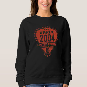 Camiseta Lendas Foram Nasceres Em Maio De 2004 Guitarra 1