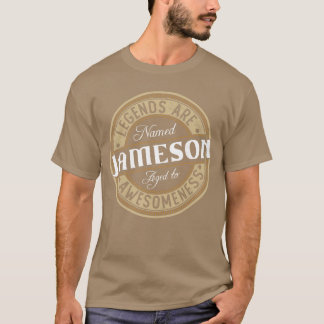 Camiseta Lendas Jameson são Nomeadas Presente de menino Jam