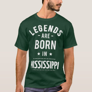 Camiseta Lendas Nasceram No Mississippi 1