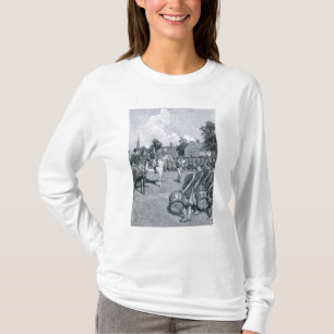 Camiseta Lendo a declaração antes de Washington