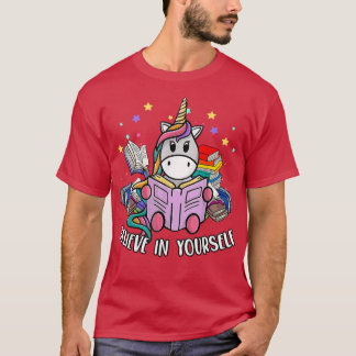 Camiseta Lendo Biblioteca Unicórnio Ler Livros Lover Leitur