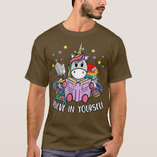 Camiseta Lendo Biblioteca Unicórnio Ler Livros Lover Leitur