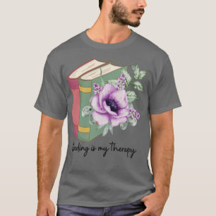 Camiseta Lendo é minha terapia 17