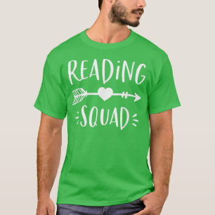 Camiseta Lendo Esquadrão Engraçado Lendo Livro Sobre o Mund
