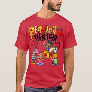 Camiseta Lendo Livro De Professores Lover Engraçado Profess