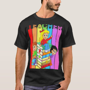 Camiseta Lendo Livros Da Biblioteca Do Livro Da Bibliotecas