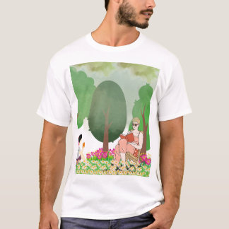 Camiseta "Lendo na Embriagem da Natureza