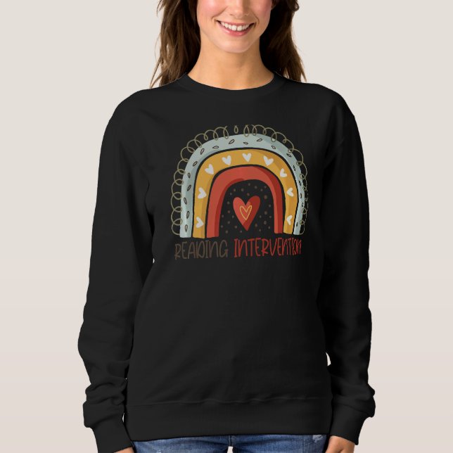 Camiseta Lendo O Professor De Intervenção Arco-Íris De Volt (Frente)