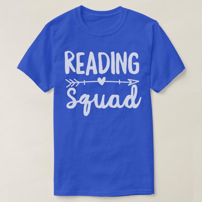 Camiseta Lendo Seta de Presente de Professora do Esquadrão (Frente do Design)