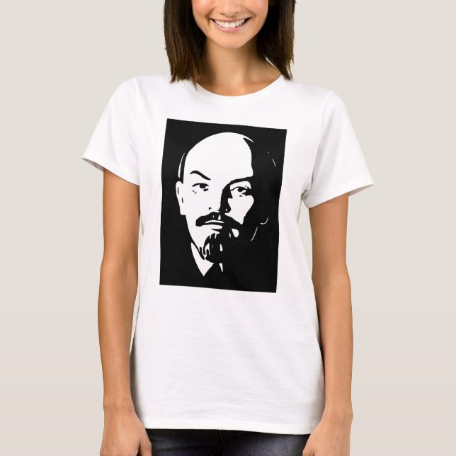 Camiseta Lenin, URSS, CCCP, União Soviética, Comunismo (Frente)