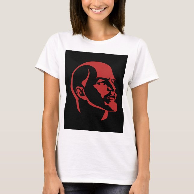 Camiseta Lenin, URSS, CCCP, União Soviética, Comunismo (Frente)