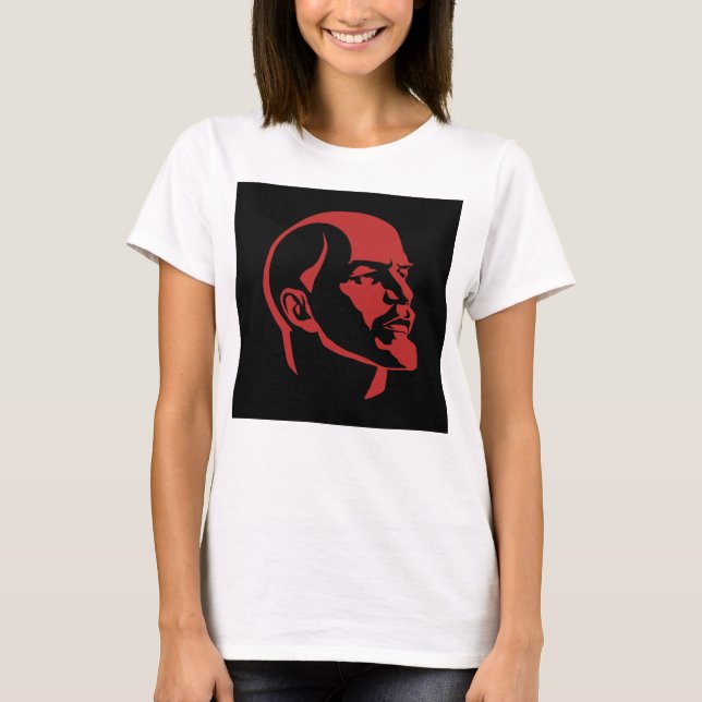 Camiseta Lenin, URSS, CCCP, União Soviética, Comunismo (Frente)