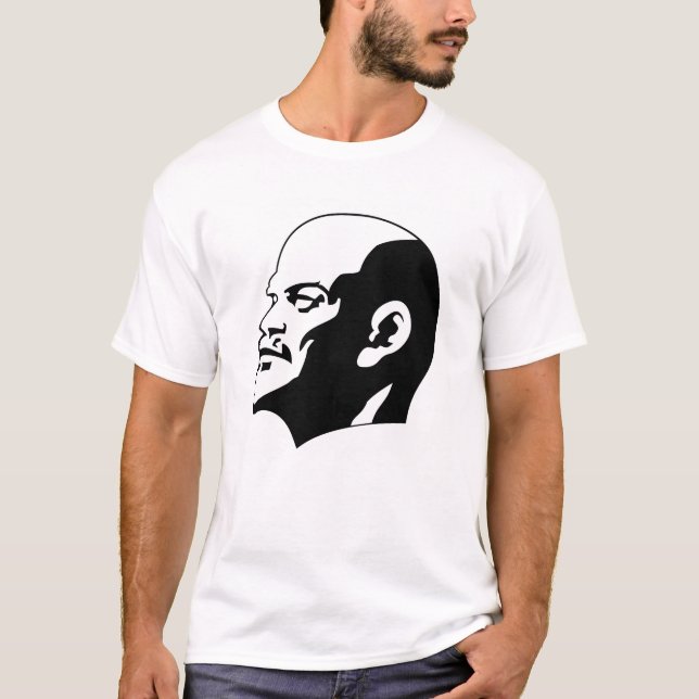Camiseta Lenin, URSS, CCCP, União Soviética, Comunismo (Frente)