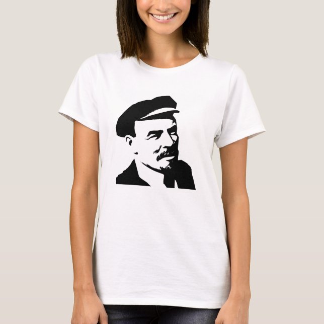 Camiseta Lenin, URSS, CCCP, União Soviética, Comunismo (Frente)