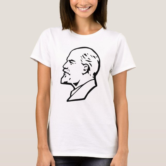 Camiseta Lenin, URSS, CCCP, União Soviética, Comunismo (Frente)