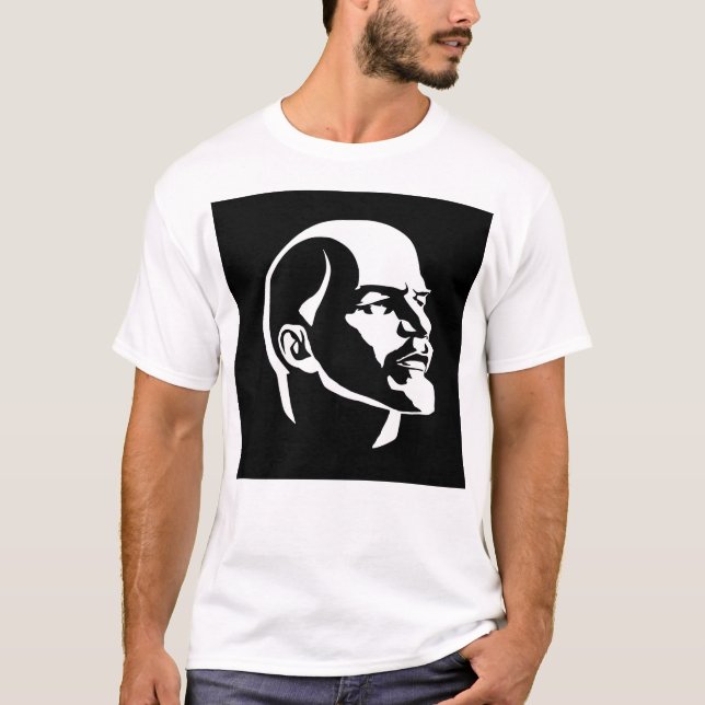 Camiseta Lenin, URSS, CCCP, União Soviética, Comunismo (Frente)